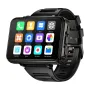 LOKMAT APPLLP 5 MAX 4G Large Screen Android System 10.7 Smart Watch 2.4-inch HD Screen Dual System Octa-core GPS WiFi Call bluetooth Dual Camera 1500mAh Massive Battery 4G 6G RAM 64G 128G ROM Smart Watch with Flashlight