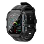 Bakeey C26 1.96inch AMOLED Display 8763EWE-VP 128M bluetooth Call Heart Rate Blood Pressure Blood Oxygen Monitor Sleep Monitoring Multi-sport Modes Music Playback 1ATM Waterproof Smart Watch