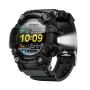 LOKMAT ATTACK GT 1.32inch HD Screen 5ATM&IP68 Waterproof Compass Flashlight SOS Function bluetooth Call Heart Rate Blood Pressure Blood Oxygen Monitor Sleep Monitoring Multi-sport Modes Music Playback Smart Watch