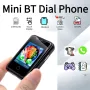 8XR Mini 2G GSM 1.77 Inch Dual SIM Cards 480mAh Touch Control Vibration Function bluetooth Dial MP3 Spared Mobile Phone