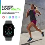 [2025World Premiere]Zeblaze GTS 3 GPS 2.01inch HD Screen 3ATM Waterproof bluetooth Call Heart Rate Blood Oxygen Monitor Sleep Monitoring Stress Tracking Breathing Exercise HRV Function Women's Headlth Multi-sport Modes Smart Watch