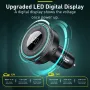 Baseus CCLH-01 bluetooth V5.0 FM Transmitter Dual USB Car Charger LED Digital Display Wireless Radio Adapter Auto Aux Radio Mp3 Player Music Hands Free Car Kit
