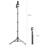 Ugreen LP897 1.75M Telescopic Floor Mobile Phone Stand bluetooth Tripod Selfie Stick Anti-shake Gimbal Aluminum Alloy Mount Stand for Live Streaming Video Shooting