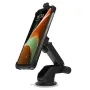 Ulefone Car Phone Holder Adjustable Telescopic Arm 360° Rotation Strong Suction Cup Universal Dashboard Windshield Mount Sturdy Grip for Armor X Series Smartphones