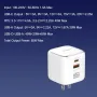 [GaN Tech] LDNIO Q2617 65W 2-Port USB Charger USB-A+USB-C Fast Charging Wall Charger Adapter EU Plug for iPhone 16 15 Pro 14 13 12 Pro Max for Xiaomi 15pro for Huawei Mate XT for Samsung Galaxy Z Flip6