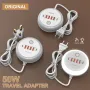 50W 6-Port USB PD Charger 4USB-A+2USB-C PD Fast Charging Power Strip with Touch Light EU Plug US Plug for iPhone 16 16Pro 15 14 13 Pro Max for Samsung Galaxy Z Flip6 for Xiaomi 15pro for Huawei Mate XT