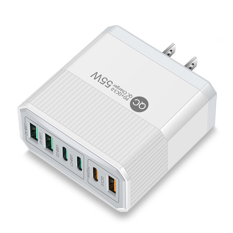 White & US Plug