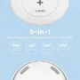 LDNIO AW003 32W 5-in-1 Desktop Wireless Charger Charging Station with 4-Port PD/QC3.0 Fast Charger and Wireless Charger Pad EU Plug/US Plug for iPhone 16 16 Pro 15 14 13 Pro Max for iPad Pro for MacBook Pro for Airpods