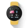 D18S 1.3inch HD Screen Heart Rate Blood Pressure Blood Oxygen Monitor Sleep Monitoring Multi-sport Modes Music Playback IP65 Waterproof Smart Watch