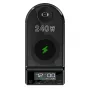 [GaN]Blitzwolf BW-FW10 240W 10-in-1 Wireless Alarm Clock Charger 2USB-A+4USB-C PD3.1/3.0 QC4.0/3.0/2.0 PPS AFC SCP FCP Fast Charging Desktop Charging Station with Time Display and 2 Alarm Clocks EU Plug for iPhone 16 for Samsung for iPad for Apple Watch