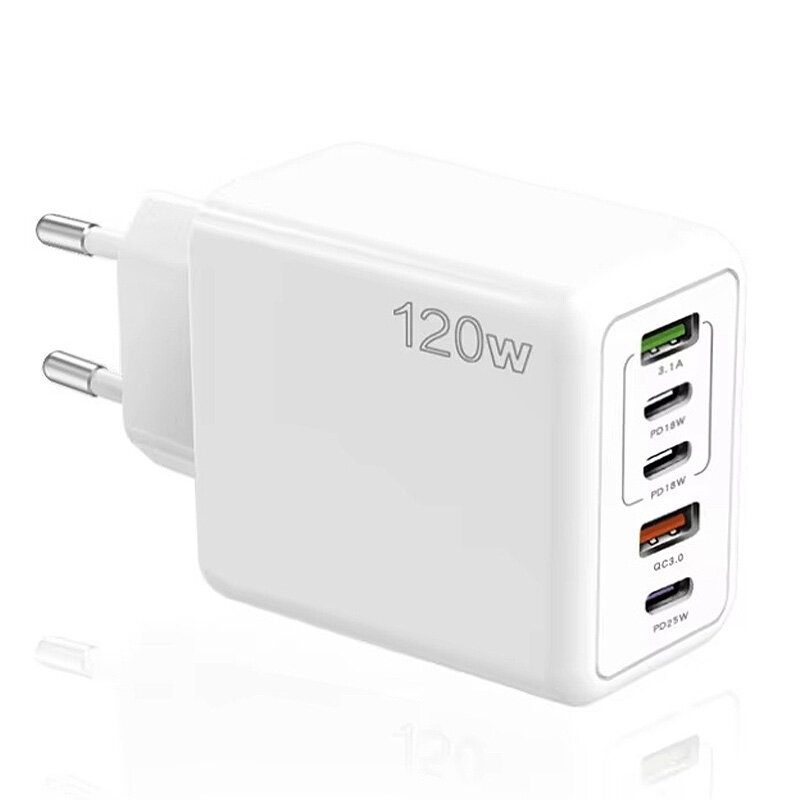 White & EU Plug