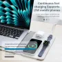 FLD-F8 15W Wireless Charger Fast Wireless Charging Laptop Sleeve Mouse Pad for Smart Phones for iPhone 15 14 13 Pro for Huawei Pura 70 Ultra for Xiaomi Civi 4Pro for Airpods for Apple Watch
