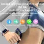 LIGE P8 1.69inch HD Screen bluetooth Call Heart Rate Blood Pressure SpO2 Monitor Sleep Monitoring Multi-sport Modes Music Playback IP67 Waterproof Smart Watch