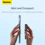 Baseus 20W 10000mAh Magnetic Mini Wireless Fast Charge Power Bank for iPhone 13 Pro Max for Samsung Galaxy Note S21 ultra Huawei Mate40 OnePlus 8 Pro