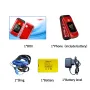MAFAM F899 2.4 pollici Doppio display 2800mAh FM Vibrazione SOS Torcia veloce Volume alto Telefono cellulare con funzionalità flip
