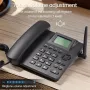 DDK995+ Fixed Wireless Landline Phone Desktop Telephone Support GSM Dual SIM Card 2G Cordless Phone with Antenna
