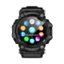 LOKMAT ATTACK GT 1.32inch HD Screen 5ATM&IP68 Waterproof Compass Flashlight SOS Function bluetooth Call Heart Rate Blood Pressure Blood Oxygen Monitor Sleep Monitoring Multi-sport Modes Music Playback Smart Watch