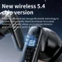 LX30 TWS bluetooth Headset Wireless Earphone LED Touch Screen ENC Call Noise Reduction 10mm Driver Three Scene Modes In-ear Sports Headphones