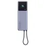 Xiaomi PB1165MI 165W 36Wh 10000mAh Power Bank Integrated USB-C Cable LED Display External Battery Power Supply with 2 Inputs & 2 Outputs Support PD2.0/3.0 QC2.0/3.0 PPS BC1.2 Apple2.4 Fast Charging for iPhone 16 16 Pro 15 14 13 Pro Max for Huawei Mate XT