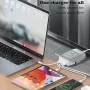 [GaN Tech] LDNIO 140W 5-Port USB PD Wireless Charger 2USB-A+3USB-C PD3.0 QC3.0 AFC FCP SCP DCP PPS Apple2.4A Fast Wireless Charging Desktop Charging Station EU Plug US Plug for iPhone 16 16 Pro 15 14 13 for Huawei Pura X for Samsung Galaxy S25 Ultra