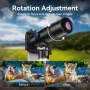 APEXEL T30 30x Ultra Telephoto Lens Monocular Universal Phone Professional Telescope with Tripod for Travel Camping Bird-watching
