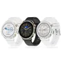 HW52 1.28inch HD Screen bluetooth Call ECG+PPG Non-invasive Blood Glucose Testing Heart Rate Blood Pressure Blood Oxygen Monitor Sleep Monitoring Multi-sport Modes Music Playback IP67 Waterproof Smart Watch