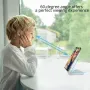 Desktop Mobile Phone Wireless Charger Stand Aluminum Desk Holder Dock for Magsafes Charger for iPhone 16/15/14/13/12 Pro Max for Huawei Pua X for Samsung Galaxy S25 Ultra
