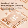M57 TWS Headset Wireless bluetooth 5.4 Earphone 360° ACS Panoramic Surround Sound DT4.0 Dual-Mic Noise Cancelling LED Digital Display 58H Battery Life Touch Control Earhooks Sports Headphones