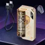 Portable 5000mAh Quick Charge Power Bank with Replaceable Battery for IPhone and Xiaomi Devices
