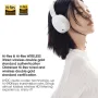 EDIFIER W830NB bluetooth Headset ANC Headphone -45dB DNN Nosie Cancelling 40mm Driver LHDC 5.0 Hi-res Audio 96H Playback Low Game Delay Wireless Over-ear Headphones with Mic