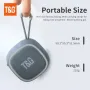 T&G TG659 bluetooth Speaker Portable Speaker Bass Diaphragm Hands-free Call Support TF Card AUX USB Playback Outdoors Wireless Speakers