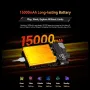 Blackview BV7300 Dual Camping Lights 18GB 256GB 50MP Camera 20MP Night Vision 6.67 inch 15000mAh 45W Fast Charge Android 14 NFC Helio G81 IP68 IP69K Waterproof 4G Rugged Smartphone