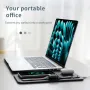 FLD-F8 15W Wireless Charger Fast Wireless Charging Laptop Sleeve Mouse Pad for Smart Phones for iPhone 15 14 13 Pro for Huawei Pura 70 Ultra for Xiaomi Civi 4Pro for Airpods for Apple Watch