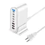 [GaN Tech] YMX-613 600W 8-Port USB PD Charger 3USB-A+5USB-C PD QC Fast Charging Digital Display Desktop Charging Station EU Plug US Plug for iPhone 16 16 Pro 15 14 13 Pro Max for Huawei Pura X for Xiaomi 15 Ultra for Samsung Galaxy S25 Ultra