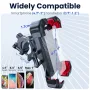 Joyroom Bike Phone Holder 360° View Universal Bicycle Phone Holder Shockproof Bracket GPS Clip for 4.7-7 inch Mobile Phone Stand