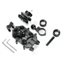 Ulefone AM01 AM02 Motorcycle Phone Mount 360° Swivel Vibration Dampener High-Speed Lock Anti-Theft Screw with Stainless Steel Telescopic Rod for Armor 28 Series for Armor 27 Series for Armor 30 Pro for ARMOR 24