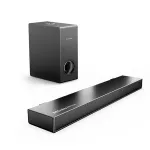 Ultimea Nova S50 BT5.3 Soundbar 2.1 Channels Subwoofer 5.25'' Speaker Dolby Atmos HD eARC Bass 3D Surround 3 EQ Modes Wired Desktop Speaker