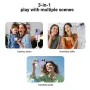 JC25 Portable Mini Phone Holder Four-foot Selfie Stick bluetooth Remote Control for Phone Vlog Livestreaming Photography Holder