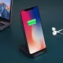 Cargador inalámbrico Qi de 20 W con carga rápida para teléfonos inteligentes compatibles con Qi (iPhone 11 Pro Max y Samsung Galaxy 20)