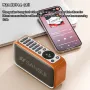 SANSUI F35 Wireless bluetooth Speaker Bass Diaphragm HiFi Sound Hands-free Calls 2400mAh Support TF Card USB 3.5mm AUX Payback Music Player Portable Subwoofer