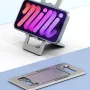 SJZJ033 Aluminum Alloy Portable Card Phone Stand 300g Bearing Foldable Adjustable Angle Bottle Opener Holder for Smartphones Desktop Bracket