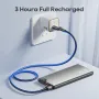 KUULAA KL-YD70 22.5W 37Wh 10000mAh Power Bank LED Digital Display External Battery Power Supply with 1 Input & 2 Outputs Support PD3.0 QC3.0 SCP Fast Charging for iPhone 16 16 Pro 15 14 13 Pro Max for Huawei Mate XT for Xiaomi 15pro