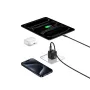 [GaN Tech] USAMS CC263 30W 2-Port USB Charger USB-A+USB-C Fast Charging Wall Charger Adapter EU Plug for iPhone 16 16 Pro 15 14 13 Pro Max for Huawei Pura X for Xiaomi 15pro for Samsung Galaxy S25 Ultra