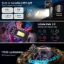 Ulefone Armor 30 Versatile LED Light Warning Light Loudspeaker 24GB RAM 512GB ROM 50MP Triple Camera 64MP Night Vision 6.95 inch 120Hz 12800mAh 66W Fast Charge Android 15 Helio G99 NFC IP68 IP69K Waterproof 4G Rugged Smartphone