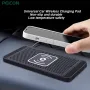 15W Car Wireless Charger Fast Wireless Car Charger Silicone Pad Stand for Smart Phones for iPhone 16 16 Pro 15 14 13 for Huawei Pura X for Xiaomi 15 Ultra for Samsung Galaxy S25 Ultra