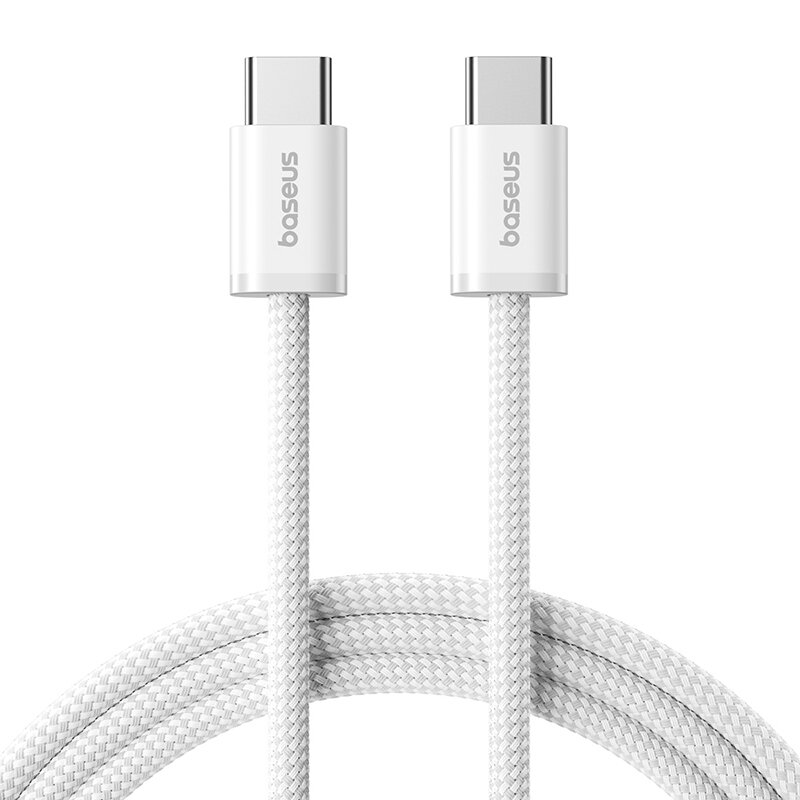 Baseus Dynamic4 PD100W Type-C to Type-C Cable PD3.0 Fast Charging Data Transmission Copper Core Line 1M/2M Long for iPhone 16 16 Pro 15 Pro Max for Xiaomi 15 Pro for Samsung Galaxy S25 Ultra