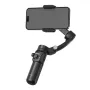 TOKQI M02 AI Mobile Phone Stabilizer 3-axis Foldable Gimbal with Removable Magnetic Remote Control Intelligent Tracking Gesture Control Anti Shake Video Recording Tripod Gimbals for Smartphone Android Apple