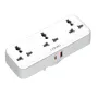 LDNIO SC3317 2500W Rotatable Plug Power Socket with 3AC+USB-A+USB-C PD QC3.0 PPS SCP Fast Charging Power Strip Adapter EU Plug US Plug for iPhone 16 16 Pro 15 14 13 Pro Max for Huawei Mate XT for Xiaomi 15pro