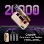 Portable 5000mAh Quick Charge Power Bank with Replaceable Battery for IPhone and Xiaomi Devices