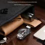 Aluminum Alloy Magnetic Phone Stand Lightweight Foldable Design Adjustable Multi-Purpose Device Holder Travel Clip Table Mount